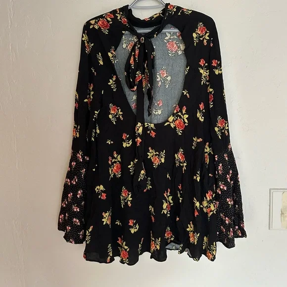 free people floral tunic - Picture 6 of 8